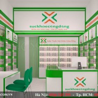 Thiết kế nhà thuốc Sức Khỏe Cộng Đồng - Anh Thắng - Hải Dương